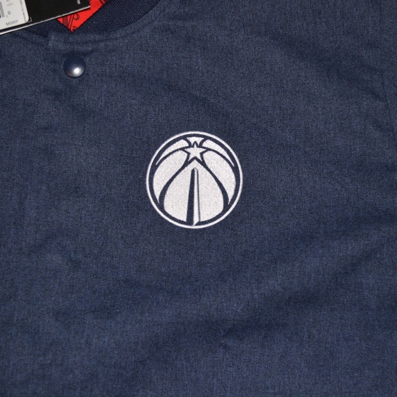 Adidas Washington Wizards On Court Warm-Up Jacket - Picture 2 of 5
